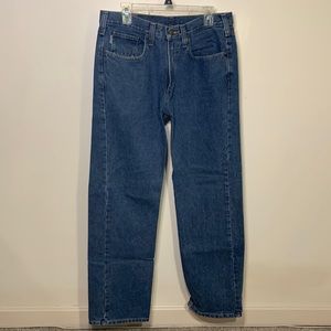 Carhartt Mens regular fit jeans size 34x32 bootcut straight